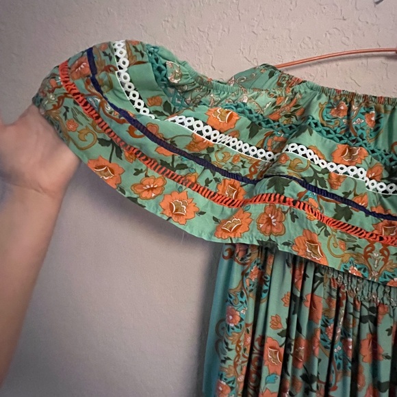 Floral Boho Maxi Dress - Picture 3 of 3